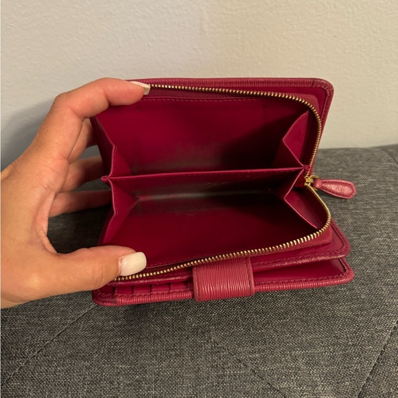Prada Vitello Move Leather French Wallet - Picture 2 of 7